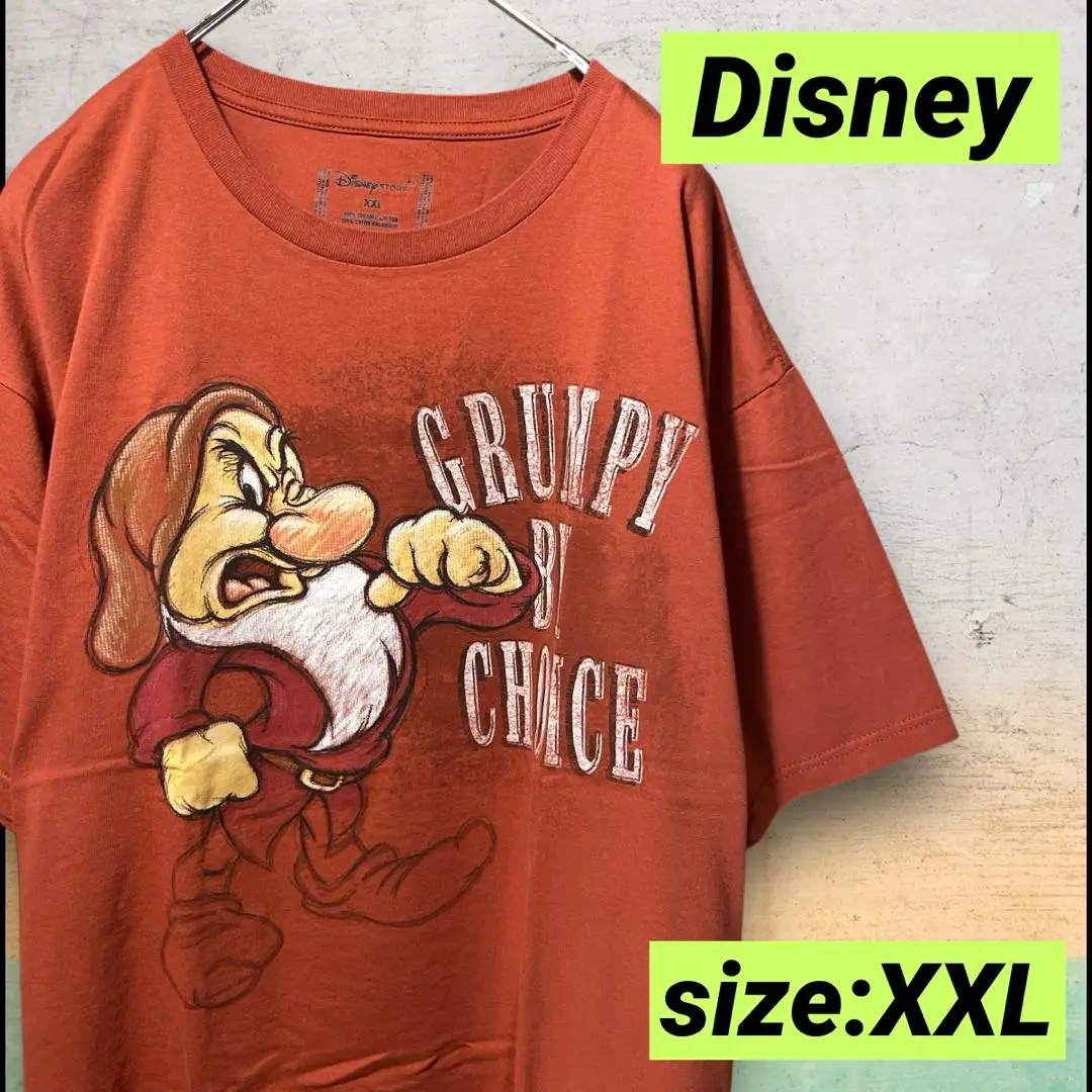 古着 90年代 WALT DISNEY WORLD 白雪姫 七人の小人 GRUMPY お