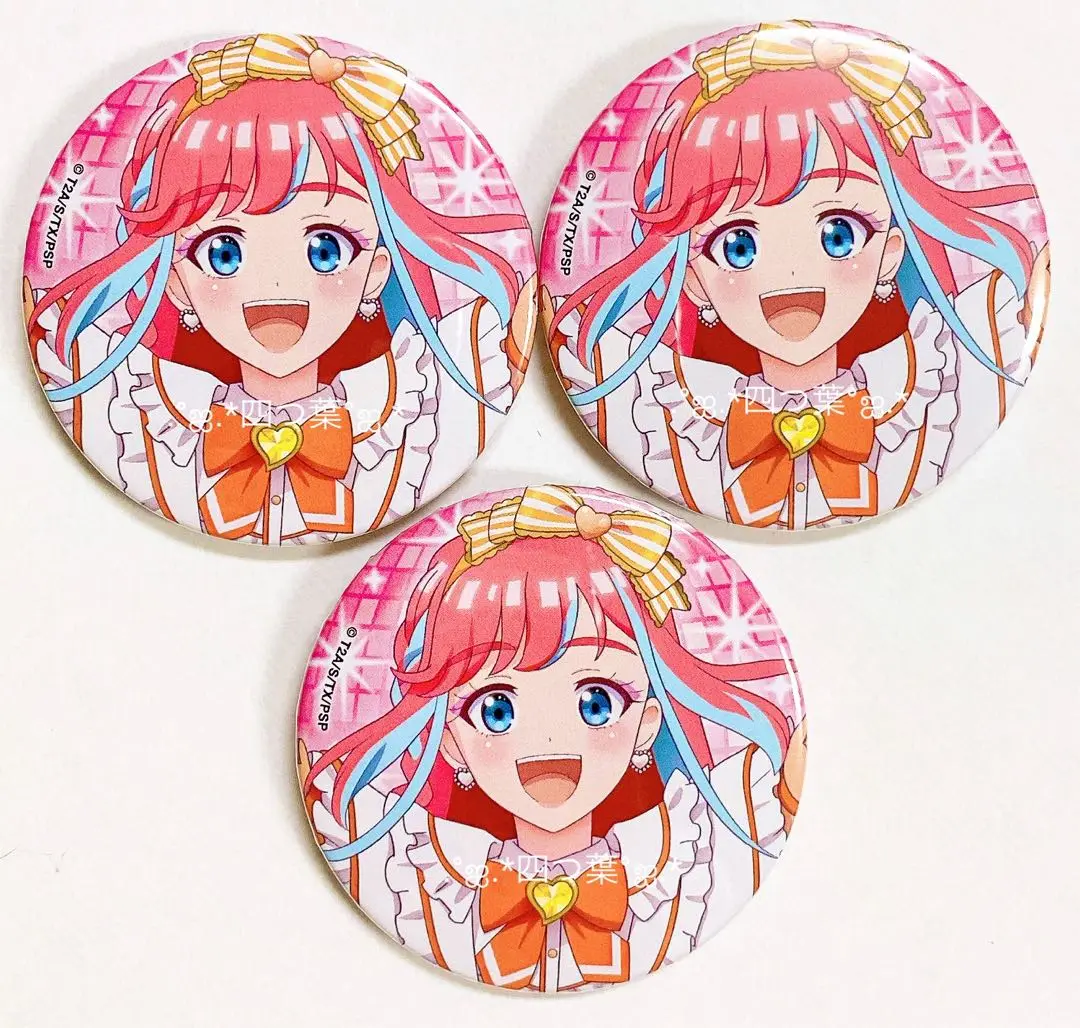 ワッチャプリマジ！ 甘瓜みるき 缶バッジ マーチング ワッチャプリマジ！ カンバッジ 甘瓜みるき (キャラクターグッズ