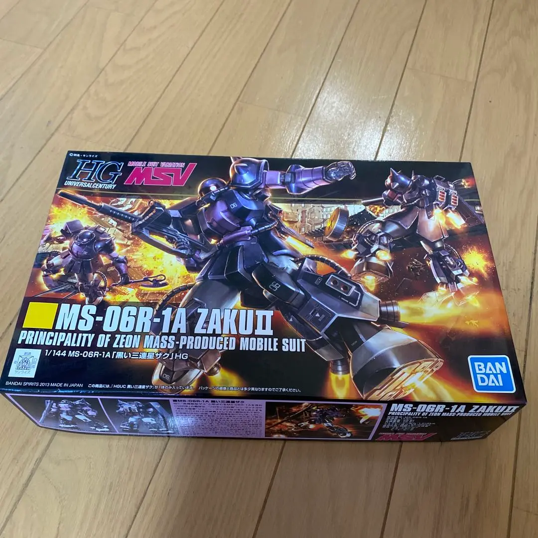 1/144 hg 黒い三連星ザクⅡ　２個セット　新品・未開封　ガンプラ　模型 BANDAI 【即納新品】RG 1/144 黒い三連星専用ザクII
