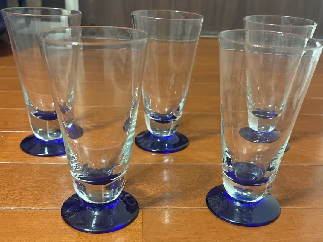 Thumbnail of Parfait glass, glass, blue, 686.