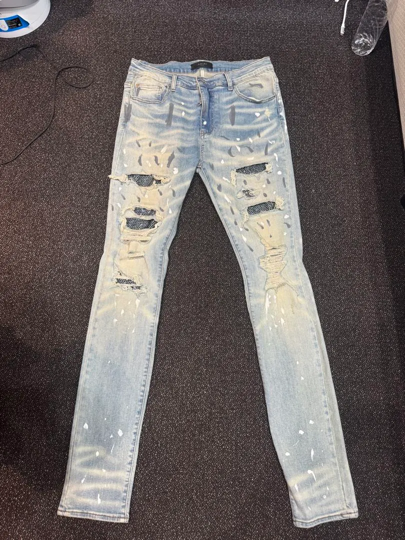 Thumbnail of Amiri Splash-Ink Old Blue 2017 S-M 34