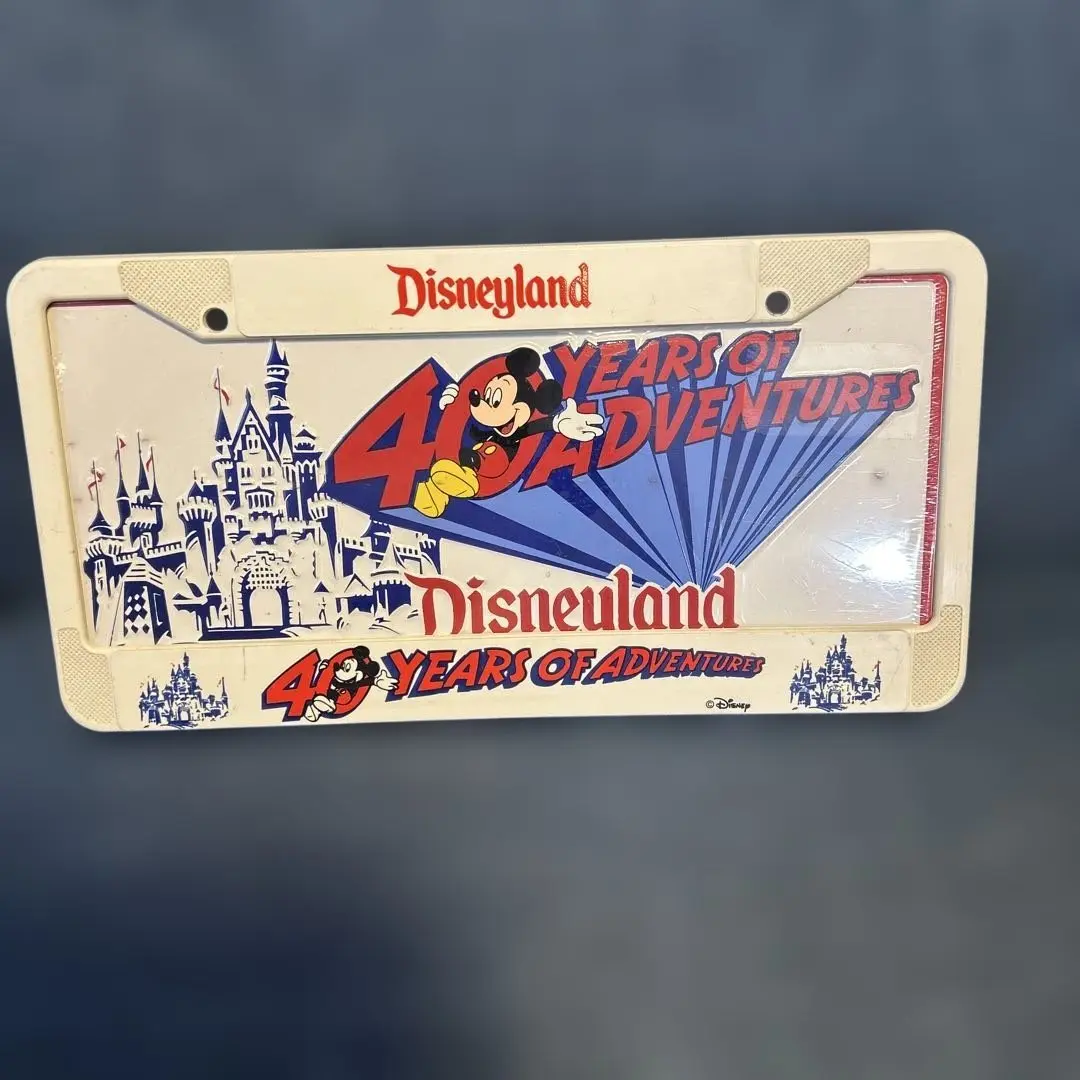 ディズニーランド(USA)40周年 記念トレーディングカード - DL ミッキーサイン入り！ ディズニーランド 40周年アニバーサリー