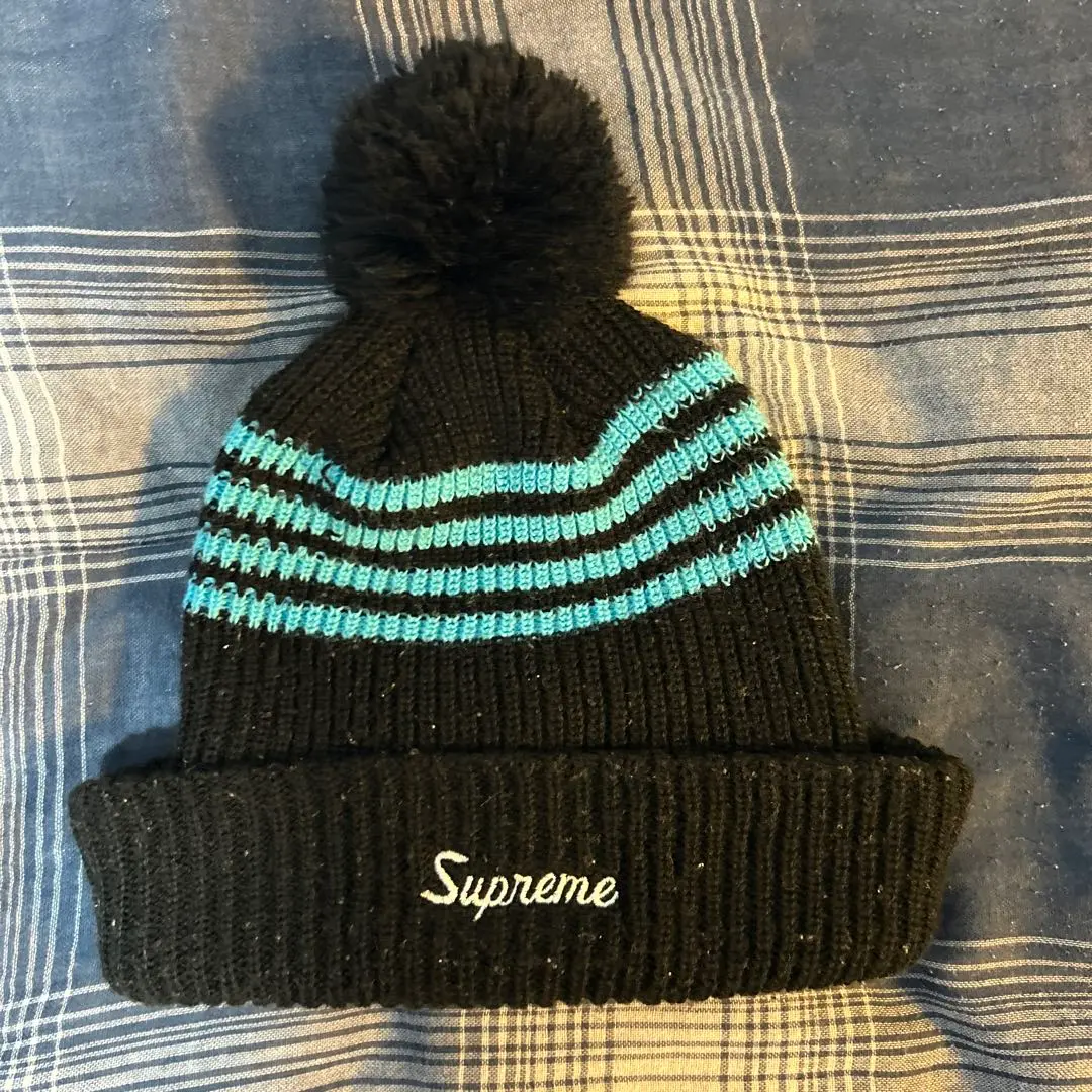 【supreme】 ビーニー　ボーダー 2025年最新】supreme ビーニー ボーダーの人気アイテム - メルカリ