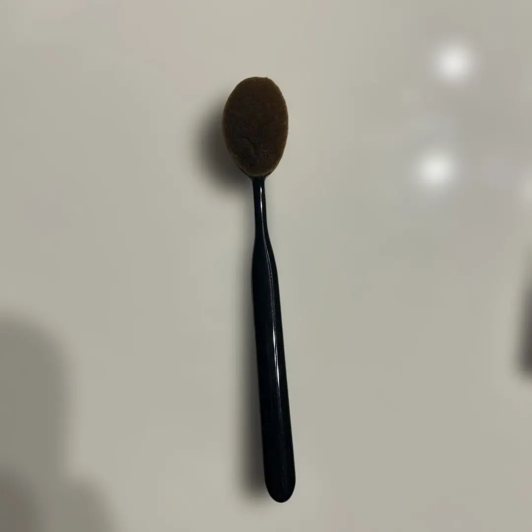 Thumbnail of New, Unused, Oval Face Brush, Synthetic Bristles