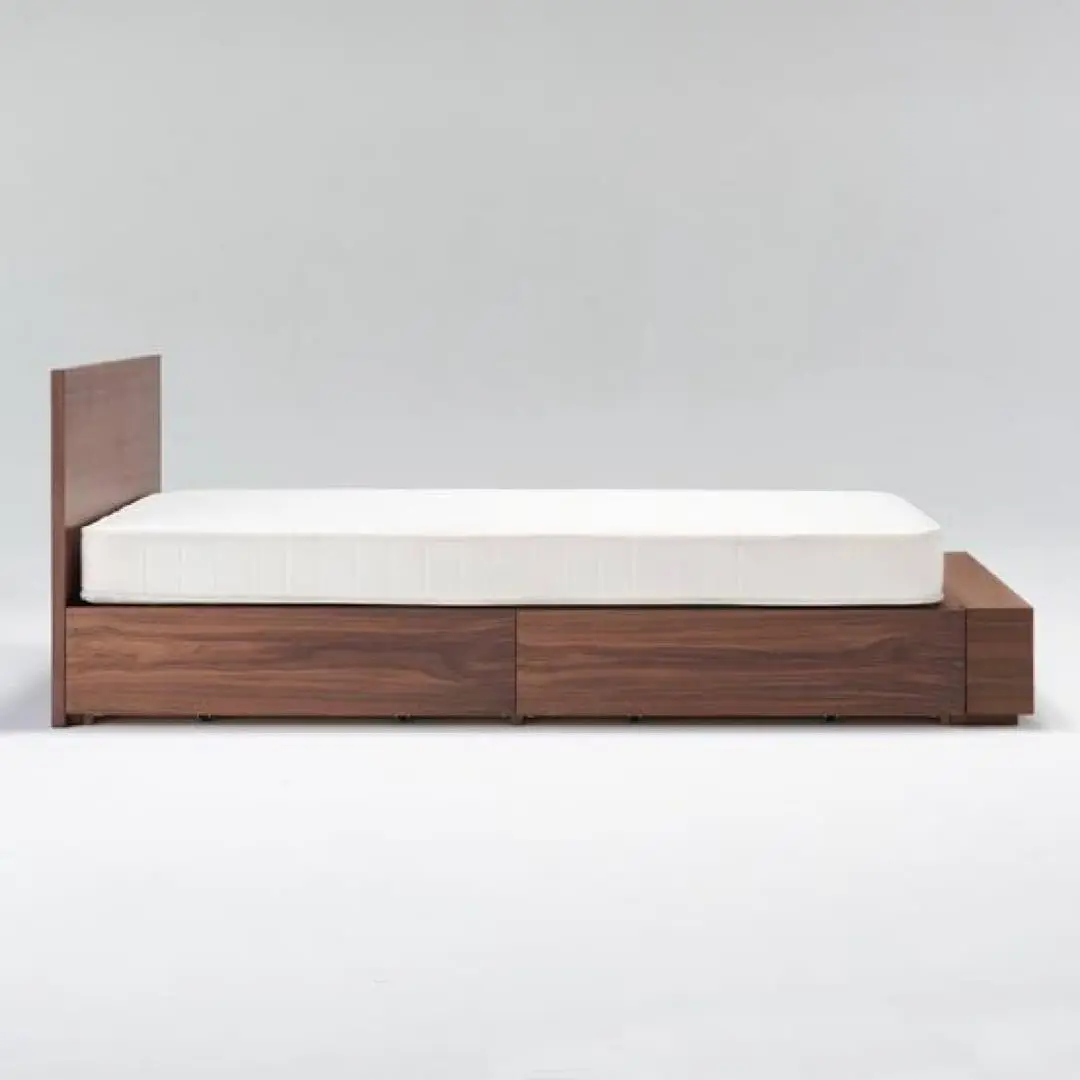 MUJI シングルベッド（ヘッドボード付） 木製ベッドフレーム用ヘッドボード | 無印良品