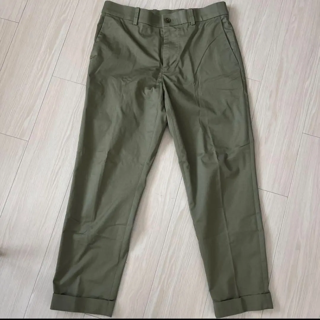 Thumbnail of Global Work Olive Green Pants