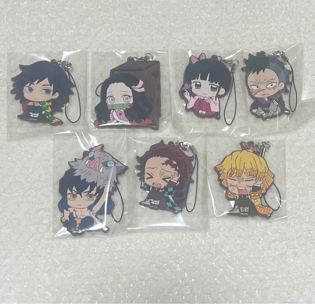 Thumbnail of Demon Slayer Rubber Strap 7-Piece Set