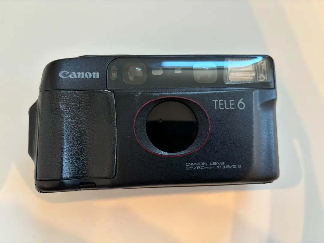 Canon Autoboy TELE6 DATE 2台セット Canon Autoboy TELE6【完動品】ハーフサイズと通常35mm切り替え