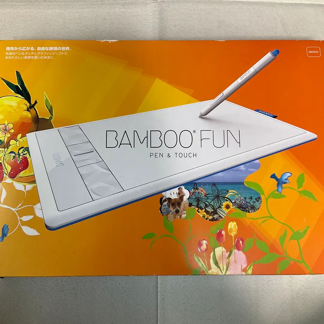 バンブー ペンタッチ BANBOO FUN PEN&TOUCH Wacom Bamboo Fun Pen & Touch | ZDNET