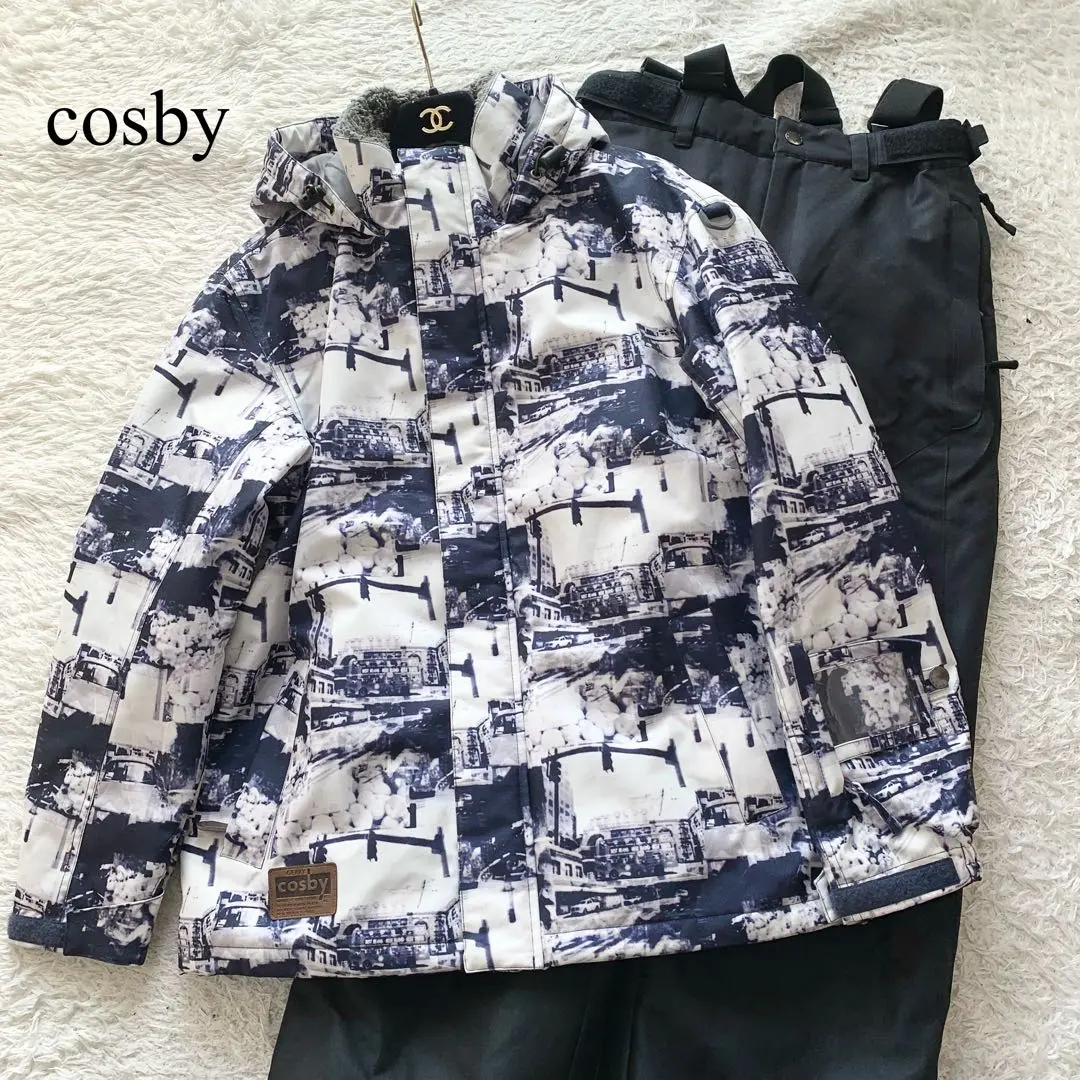 美品◎GERRY COSBY ジェリーコスビー スキーウェアセットアップ 総柄 cosby スキーウェアのおすすめ人気商品一覧 通販 - Yahoo