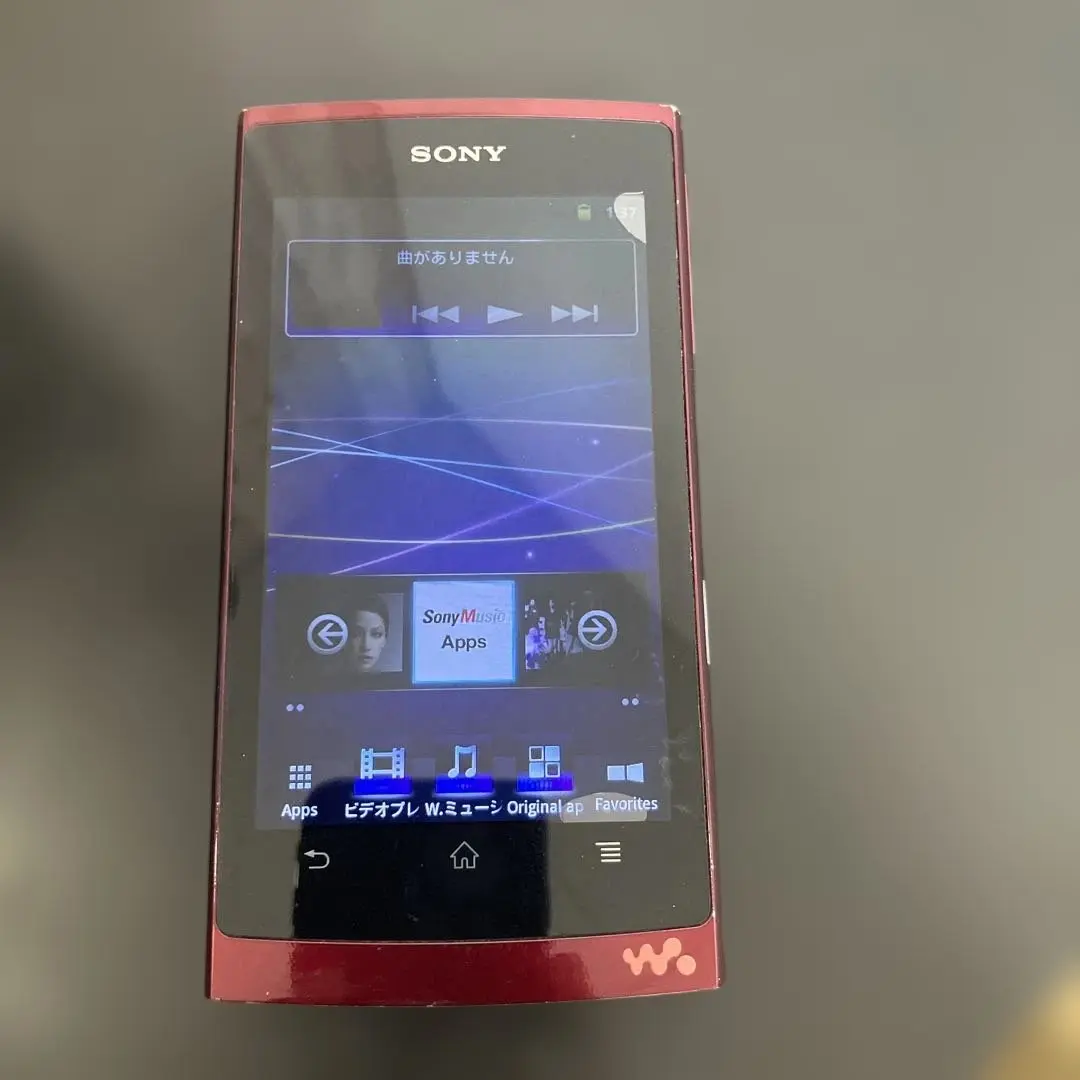 SONY ウォークマン NW-Z1060 32GB あお 古のAndroidウォークマン「NW-Z1060」と「NW-F887」を発掘して