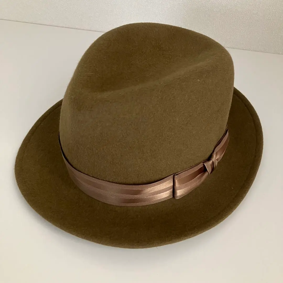 極美品 メイキンスハット MAKINS HAT 中折れハット 高級 極美品 メイキンスハット MAKINS HAT 中折れハット 高級