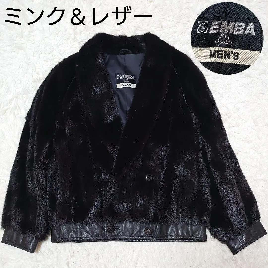 2.8万円代からお値下げ☆EMBA エンバ ブラックグラマ ミンク ジャケット 2025年最新】Yahoo!オークション -毛皮エンバの中古品・新品・未
