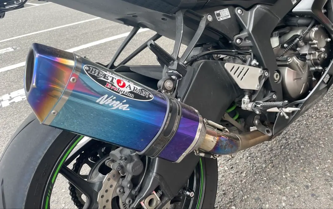 ZX-6R BEET マフラー　リンクパイプ付き ZX-6R BEET マフラーリンクパイプ付き