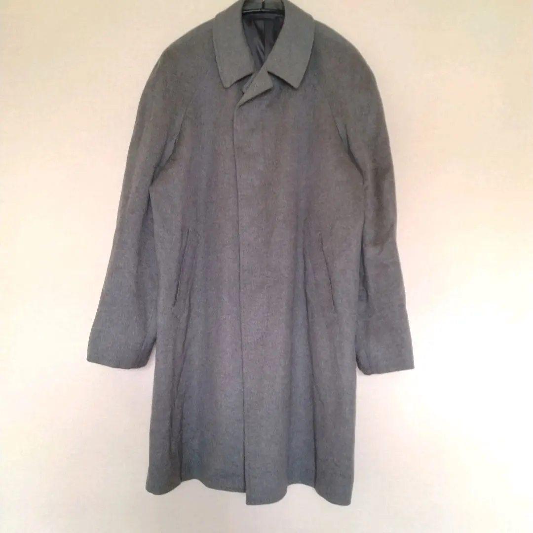 Thumbnail of Loritti Gray Trench Coat 100% Cashmere LL