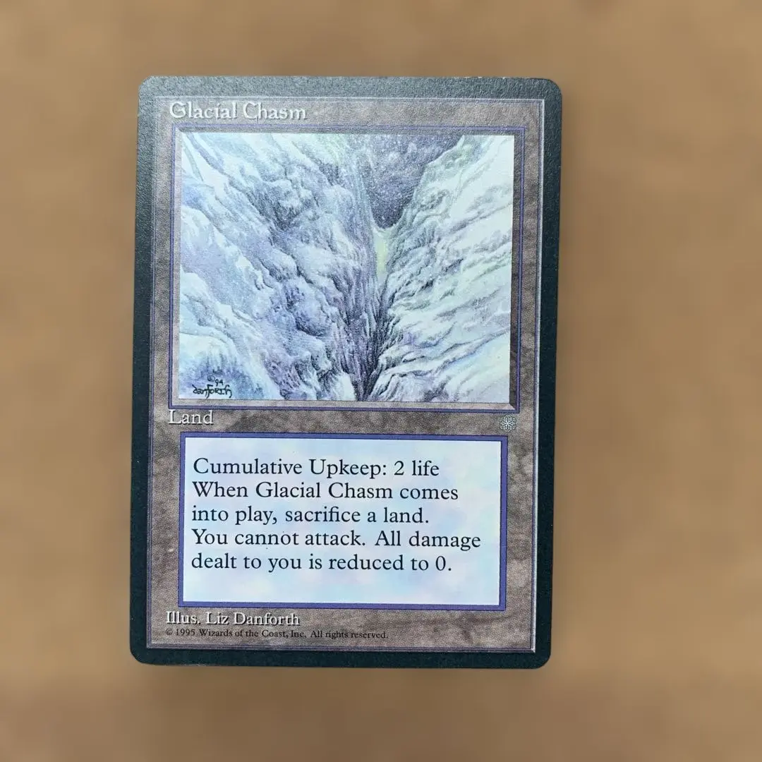 MTG MTG Glacial Chasm 英語4枚 PLD]Glacial Chasm《英語》【ICE】