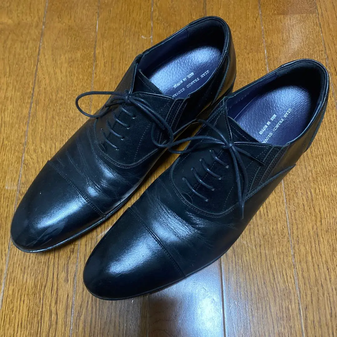 GIAN FRANCO GIOVANNI Made in Japan 25.5㎝ エアソール 内羽根式ストレートチップシューズ GIAN FRANCO