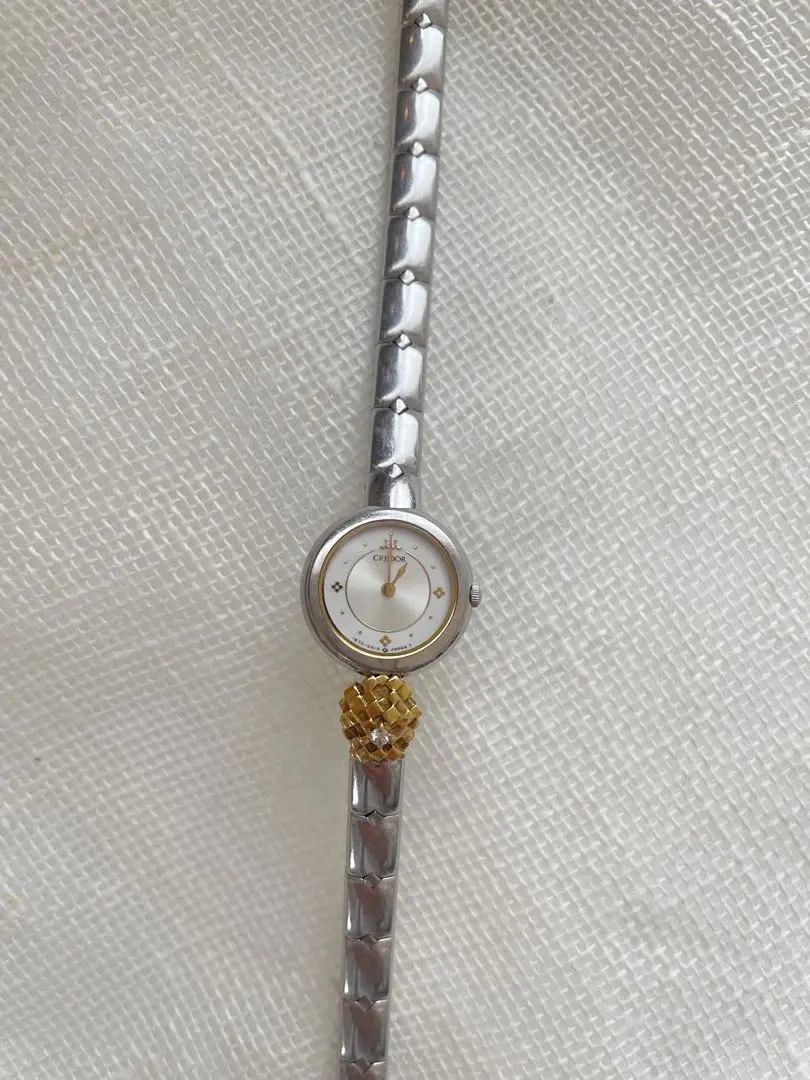 SEIKO クレドール 1E70-3A70 18KT 天然ダイヤベゼル 腕時計 SEIKO クレドール 1E70-3A70 18KT 天然ダイヤベゼル 腕時計