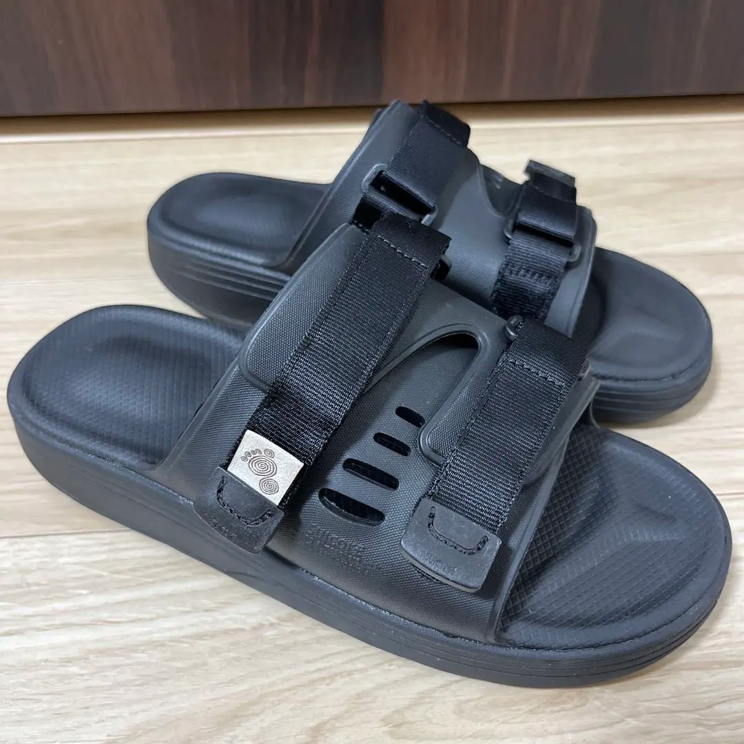 【新品未使用】SUICOKE / スイコック URICH サンダル26cm 箱付 スイコック SUICOKE 26cm ブラック スポーツサンダル URICH