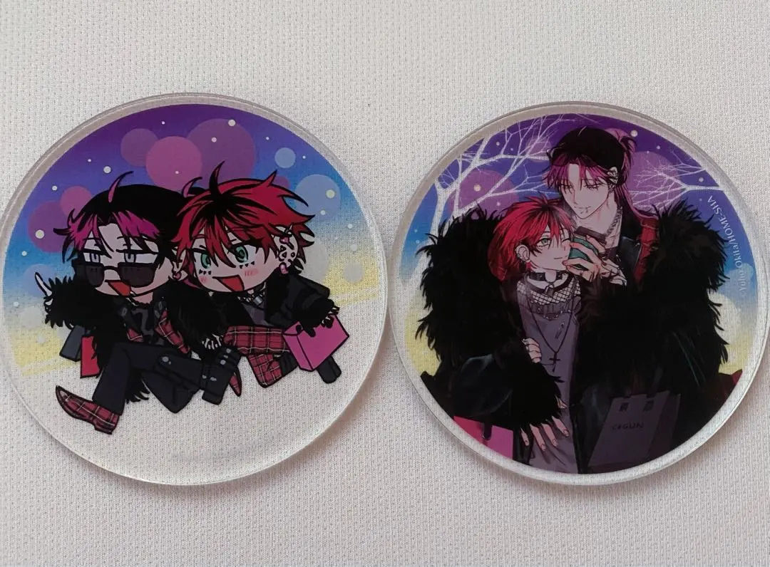 Thumbnail of PUNKS△TRIANGLE Stella Map Cafe Acrylic Coaster Set of 2