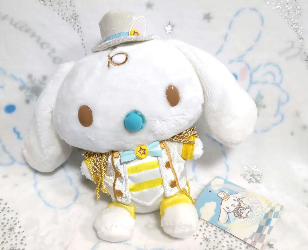 ぬいぐるみ　シナモン(アイドル衣装) ぬいぐるみ(M) 「シナモロール」 ピューロランド＆一部店舗＆シナモロール王国サイト限定 ぬいぐるみ シナモン(アイドル衣装) ぬいぐるみ(M