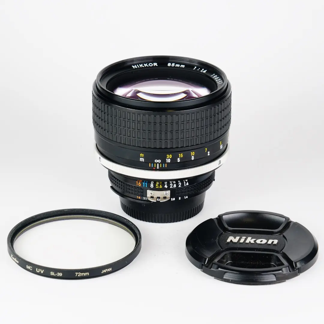 ニコン Ai-S NIKKOR 85mm F1.4 中古 Nikon Ai Nikkor 85mm F1.4 S – ねりま中古カメラきつね堂