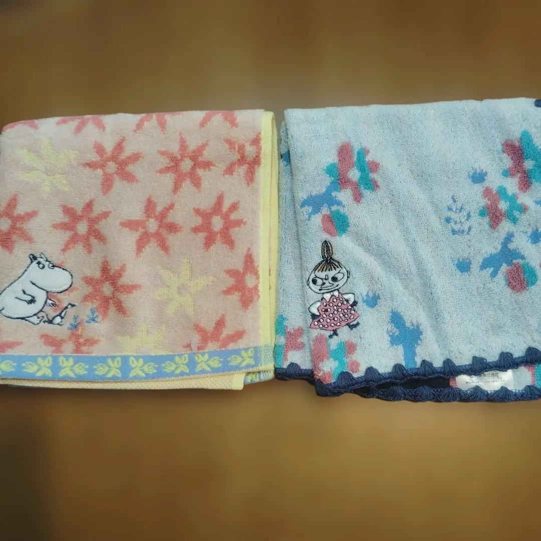 Thumbnail of Moomin Towel Handkerchief Set of 2
