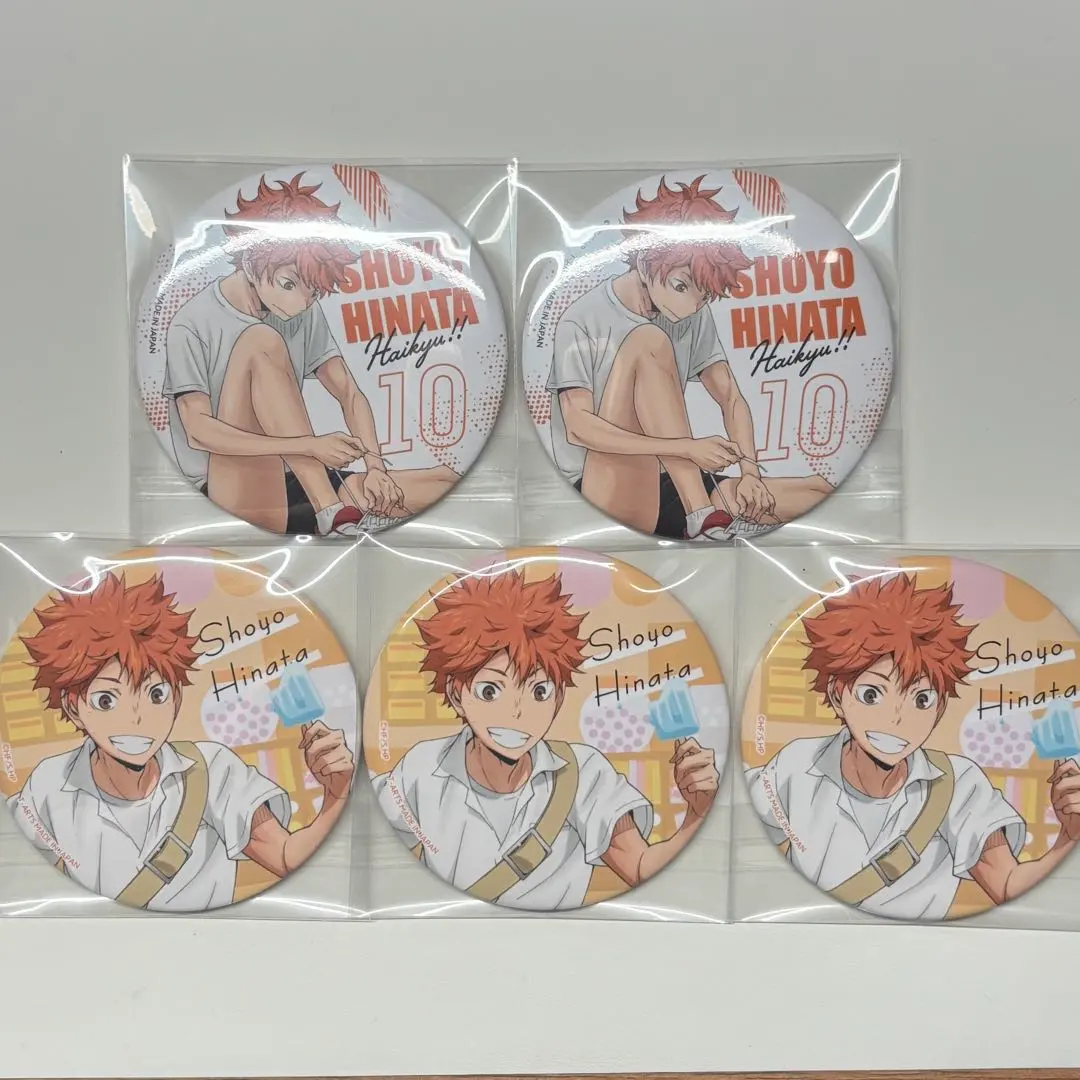 Thumbnail of Haikyu!! Karapare Junbi Yorimichi Can Badge - Shoyo Hinata
