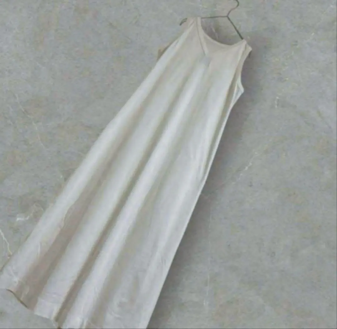 Thumbnail of SLOANE Cotton Jersey Tank Maxi Dress - Crew Neck