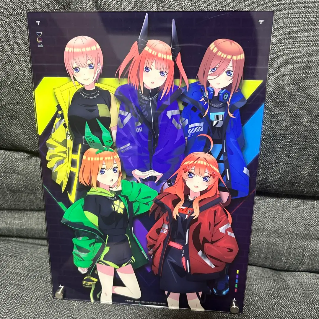 五等分の花嫁　HICUL 等身大　アクリルスタンド　中野四葉 映画「五等分の花嫁」HICUL（ハイカル）新規描きおろし_等身大