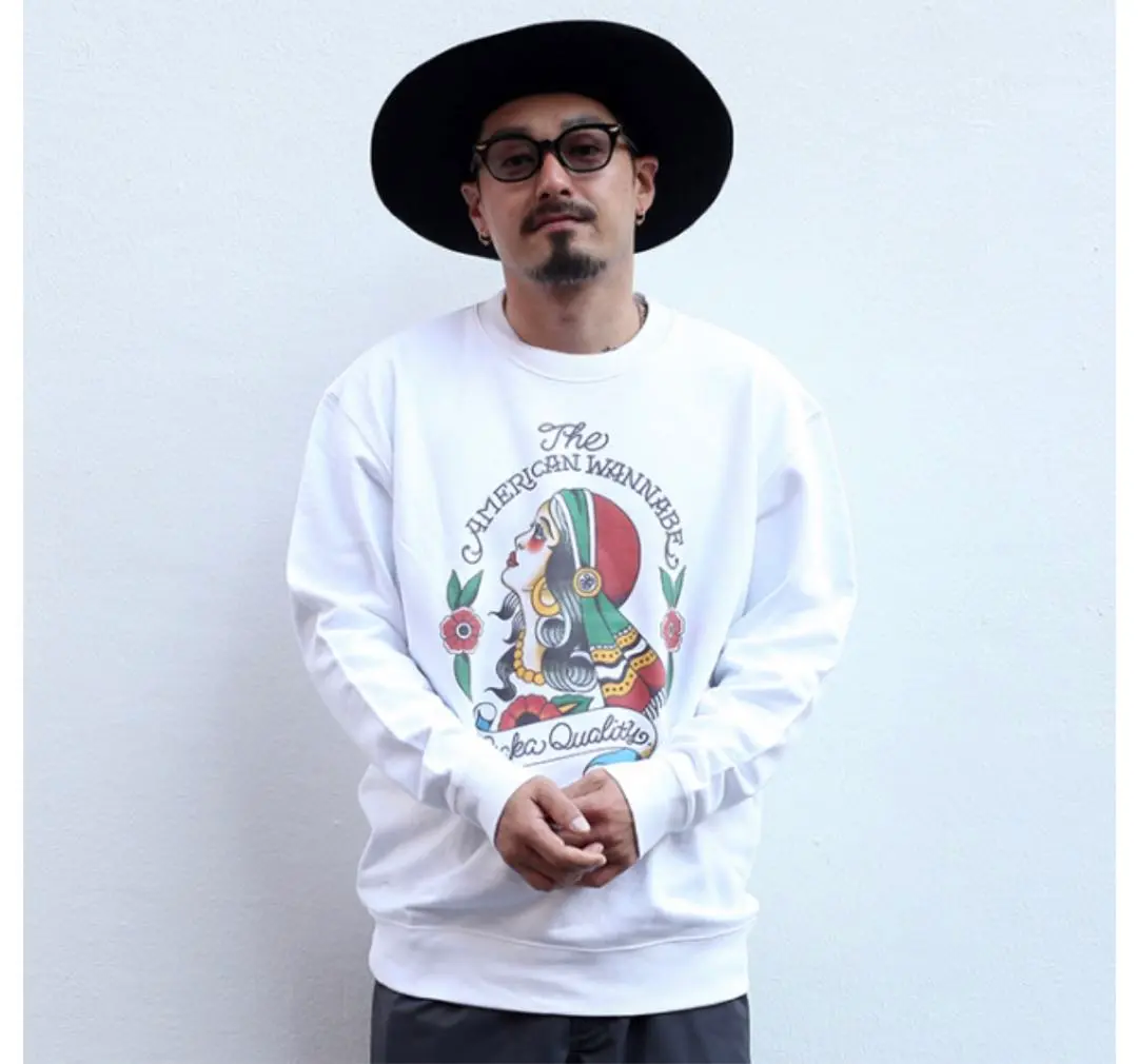 tatoostudioyamada スウェット 山田蓮 山田レン 希少 Lサイズ TATTOO STUDIO YAMADA 山田蓮