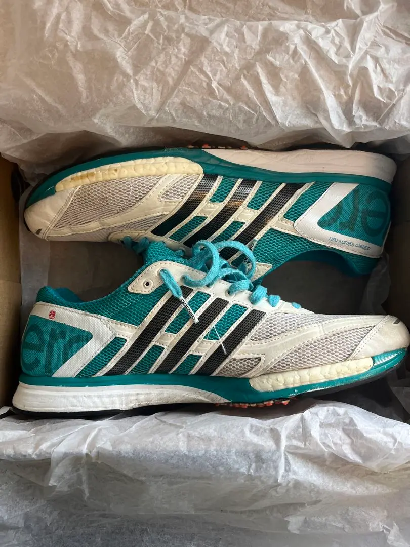 新品　未使用　アディダス　adizero takumi ren boost 2 最速への挑戦” BOOST™ フォーム搭載レーシング モデル 『adizero