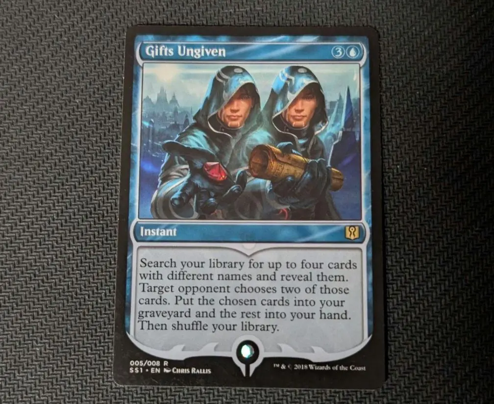 けちな贈り物/Gifts Ungiven foil4枚 けちな贈り物/Gifts Ungiven》[MM3] 青R | 日本最大級 MTG通販