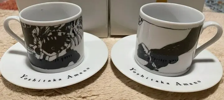 天野喜孝 非売品 コップ 歯ブラシ 天野喜孝 非売品 コップ 歯ブラシ