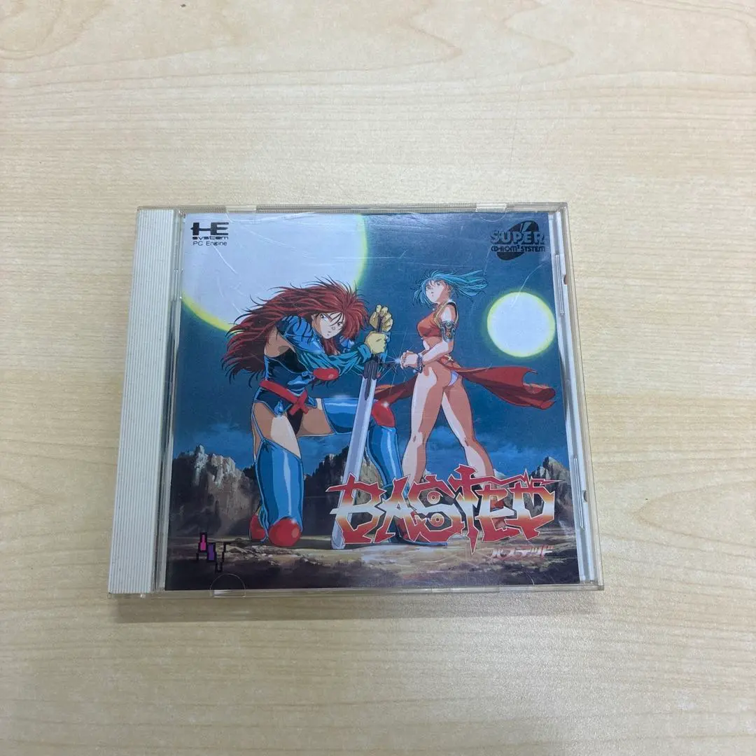 PCエンジンスーパーCDソフト　バステッド バステッド(スーパーCD-ROM2専用)｜PCエンジン (PCE)｜NEC