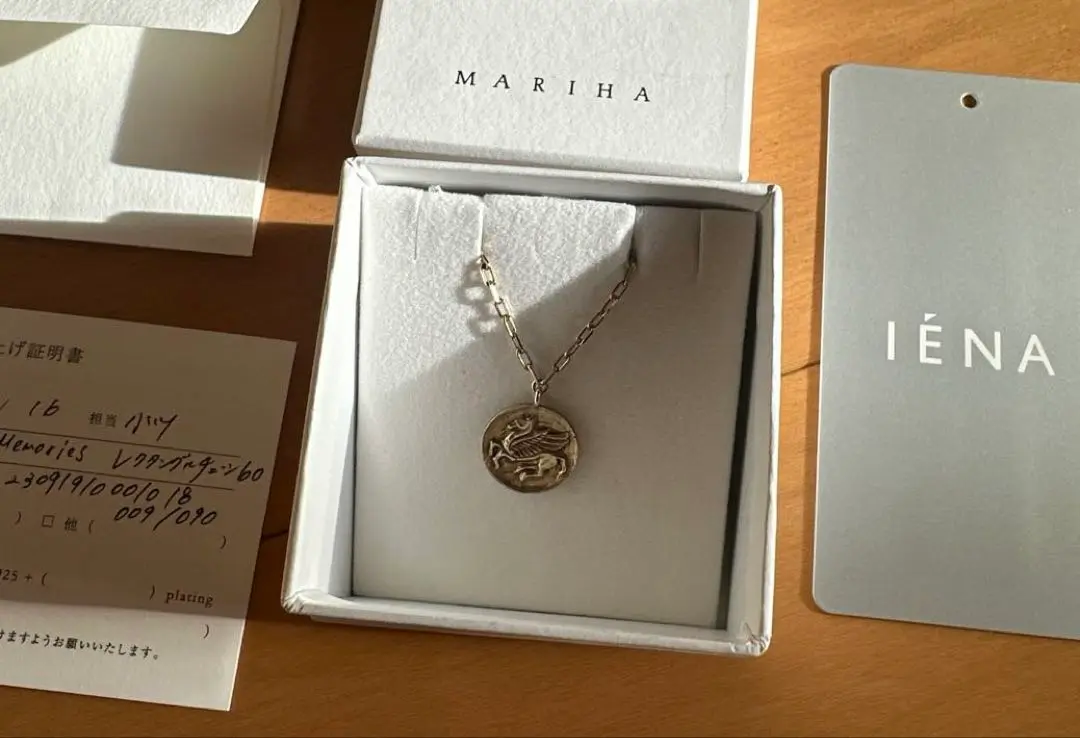 一時値下げ★MARIHA コインネックレス45cmペガサス MARIHA(マリハ) コインネックレス Ancient Memories ネックレス