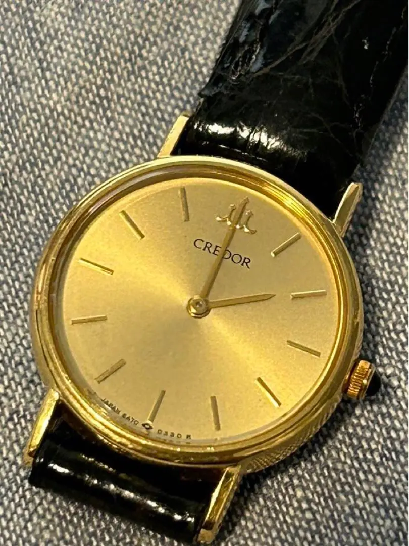 【9/9電池交換済み】SEIKO CREDOR 18KT 5A70-0210 9/9電池交換済み】SEIKO CREDOR 18KT 5A70-0210