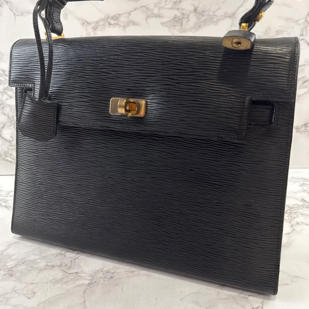 Thumbnail of JASMINE MOREIRA Genuine Leather Handbag, Black