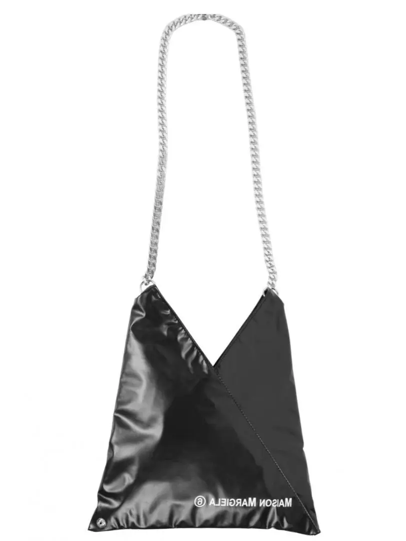 MM6 マルジェラ トートバッグ リバーシブル シルバー ブラック エムエムシックス メゾン マルジェラ MM6 Maison Margiela