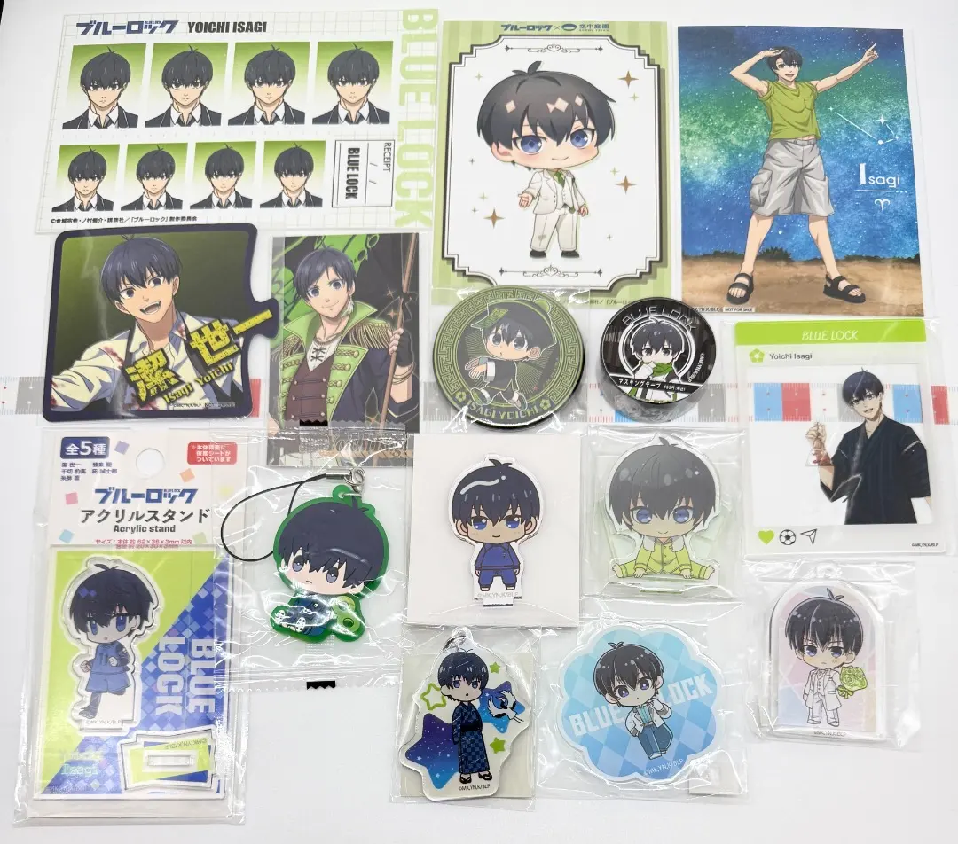 Thumbnail of Blue Lock Yoichi Isagi Goods 15-Piece Set