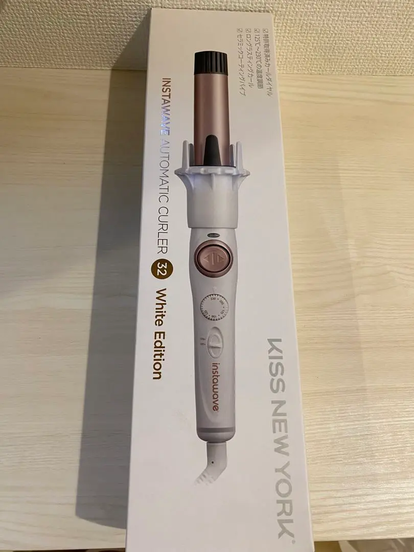 ヘアアイロン　instawave 新品未開封 自動カールアイロン オートカールアイロン INSTAWAVE インスタ