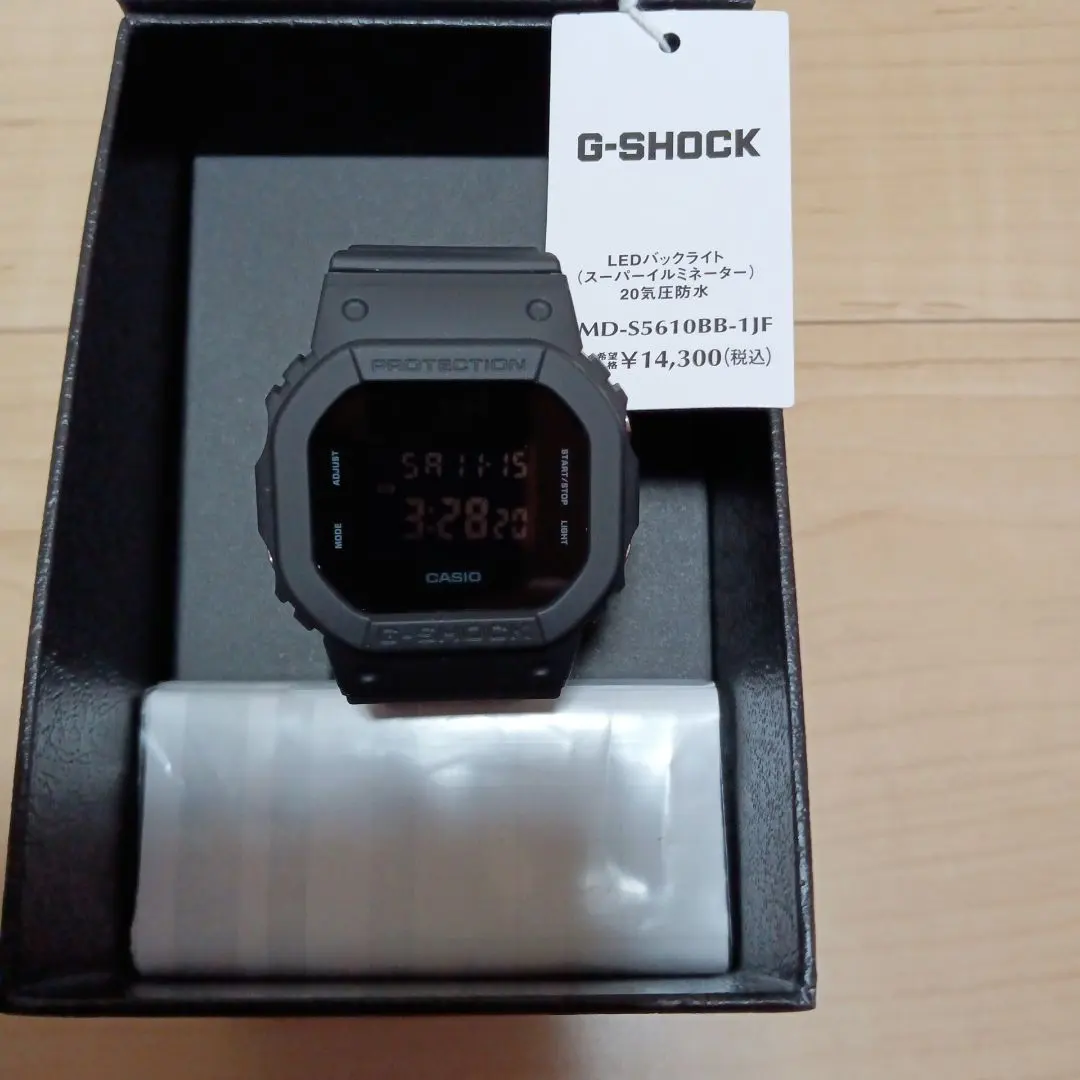 降價 G-SHOCK GMD-S5610BB-1JF 黑色 的縮圖