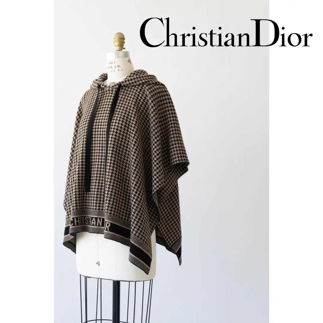 専用ディオール Christian Dior ケープニットコート 贅沢屋の 専用ディオール Christian ケープニットコートΩ Dior
