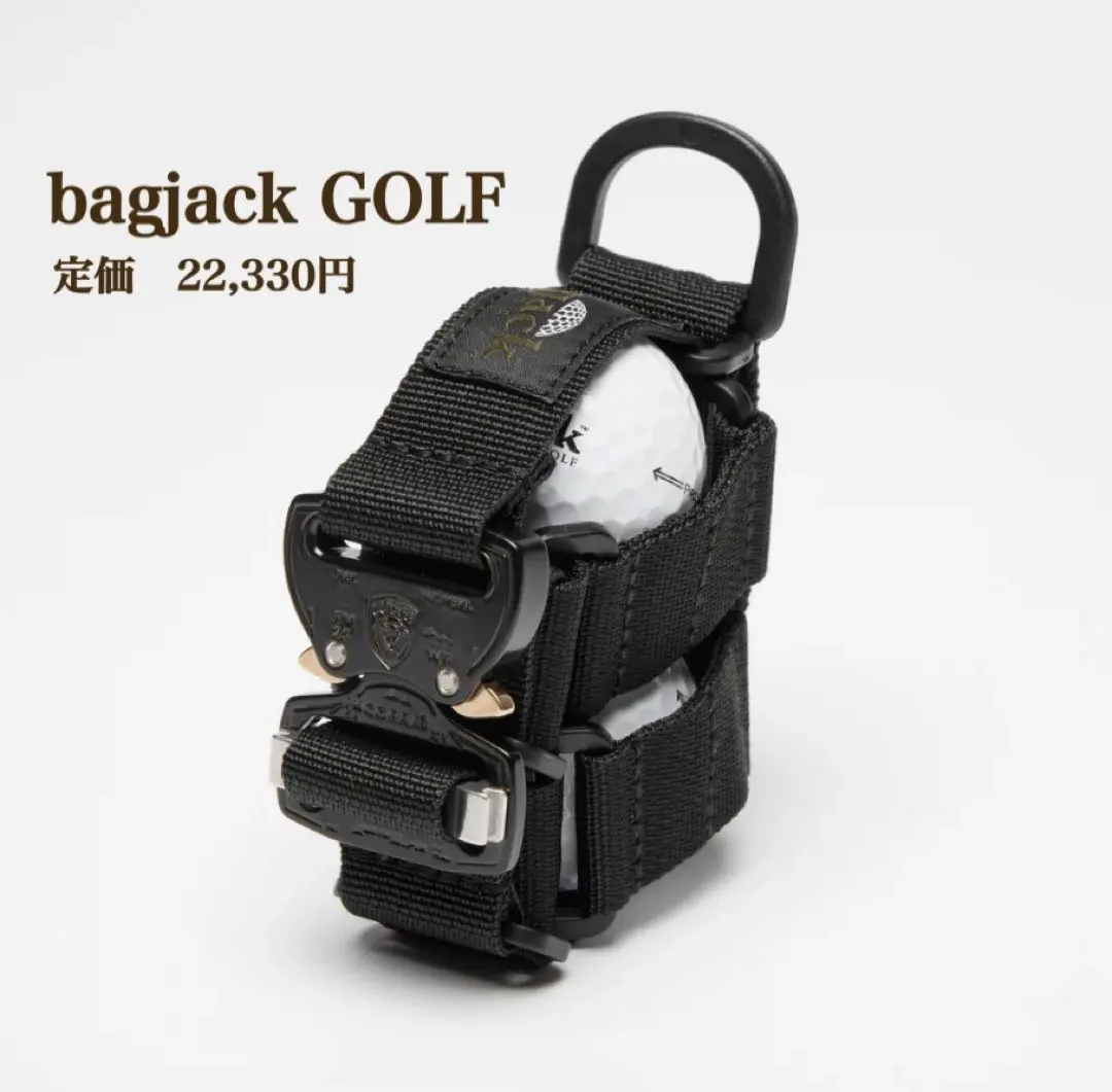 bagjack GOLF / バッグジャックゴルフ】Ball Pouch w/Logo Tees