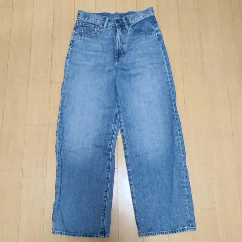 Thumbnail of GU GU Baggy Jeans 28 inch 71cm Blue