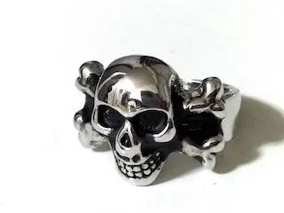 Thumbnail of Skull Design Skull Ring, Size 22