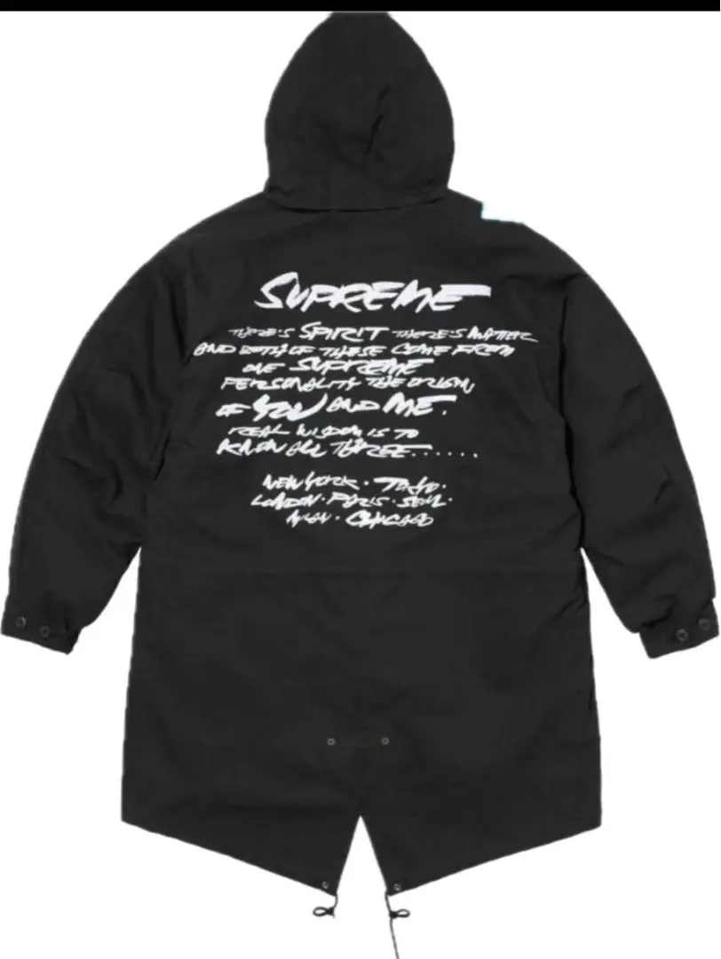 Supreme Futura Fishtail Parkaモッズコート/XL Supreme Futura Fishtail Parka (SS24) - $498