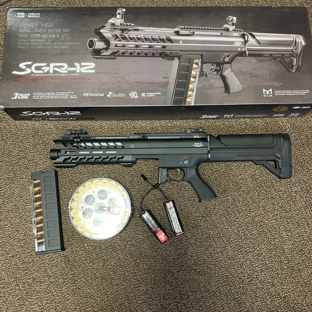 東京マルイ SGR-12 付属品付き SGR-12 - 電動ショットガン | 東京マルイ エアソフトガン情報サイト