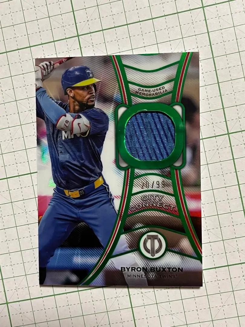 バイロン・バクストンByron Buxton /25シリ 直筆サイン Topps】直筆サインカード バイロン・バクストン 15/25 - メルカリ