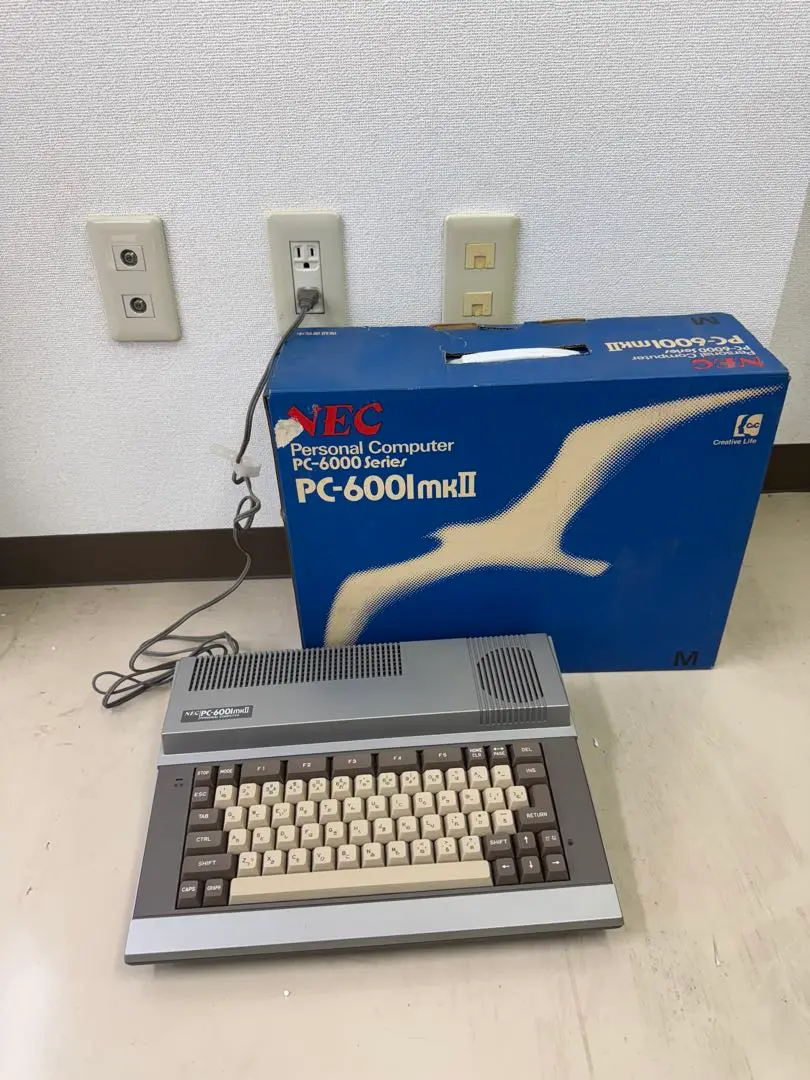 NEC PC-6001mkII　昭和レトロ NEC PC 6001 mkII | Vintage CPU